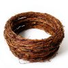 Worown Natural Pine Grapevine Wreath 12 Inch Round Decorative-2