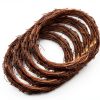 Worown Natural Pine Grapevine Wreath 12 Inch Round Decorative-0