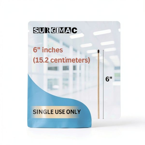 SurgiMac Silver Nitrate Wooden Caustic Sticks Applicator 100 Count-2