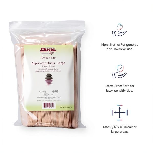 Dukal 900412 Medical Applicator Swab Compact Disposable Hygiene Tool-1