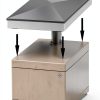 Nuvo Iron PCP02 3 1/2" Pyramid Post Cap, 3-1/2 x 3-1/2 inch, Black-3