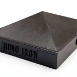 Nuvo Iron PCP02 3 1/2" Pyramid Post Cap, 3-1/2 x 3-1/2 inch, Black-0